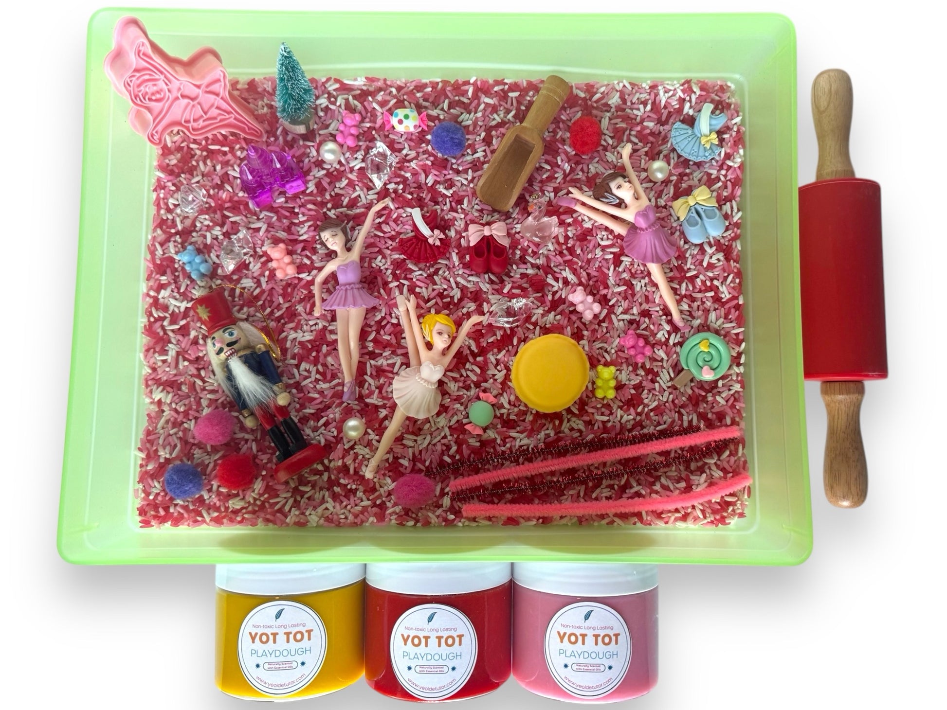 Nutcracker Ballet Sensory Play kit 2 in 1 image 0